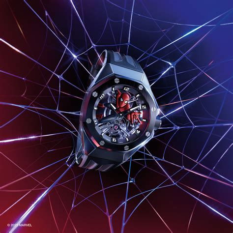 Audemars Piguet x Marvel: Royal Oak Concept Tourbillon .